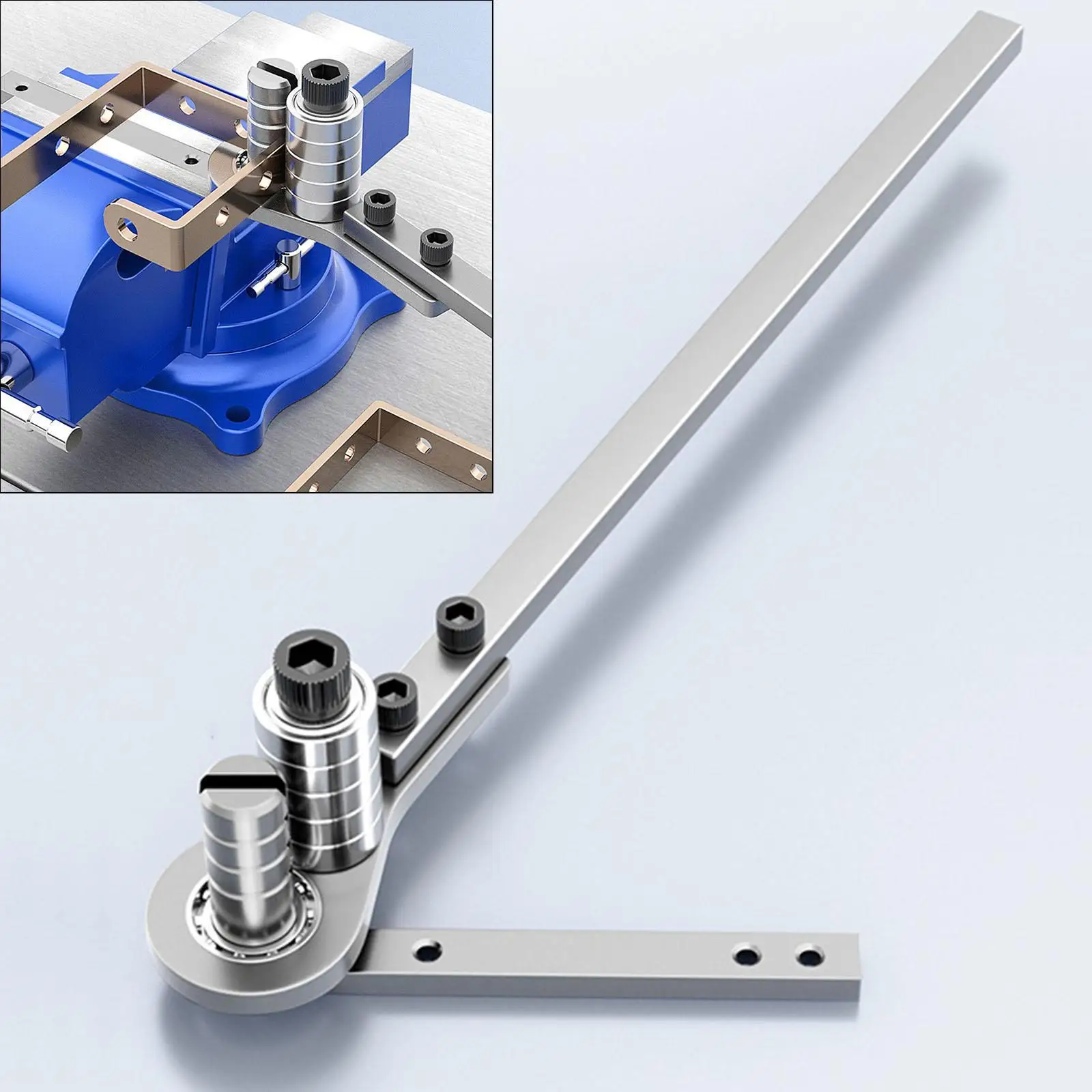 

Manual Bending Machine Sturdy for Brass Pipe Thin Stainless Steel Copper Bar