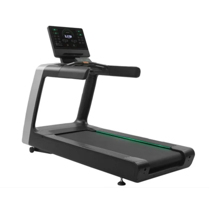 Commercial-Grade Treadmill LCD Smart Display Smooth Running Belt Stable Frame for Gym Home Cardio Workouts Fitness Enthusiasts