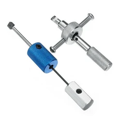 F50 2Pcs Useful Disc Detainers Portable Locksmith Tools Creative Smooth No Burr Disc Lock Puller Tool  Easy to Use