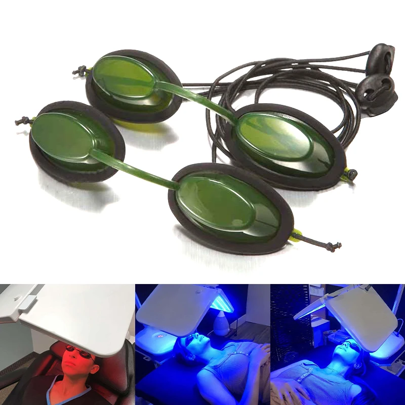 OPT/IPL Laser Protective Goggles For Photon Beauty Red Light Treatment Equipment Laser Beauty Eye Mask Light Blocking Eye Mask