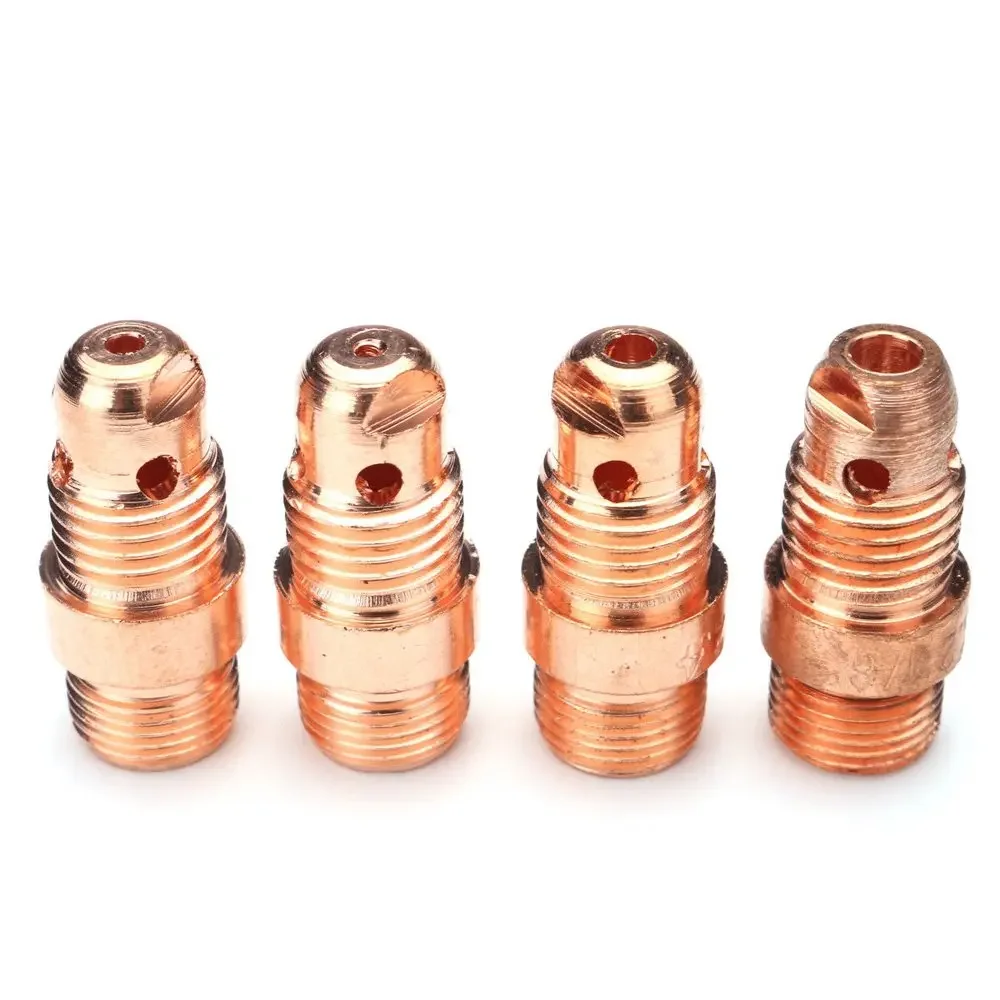 49Pcs TIG Welding Torch Stubby Gas Lens For WP17 WP18 WP26 TIG 10 Pyrex Glass Cup Spares Kit Durable Practical Accessories