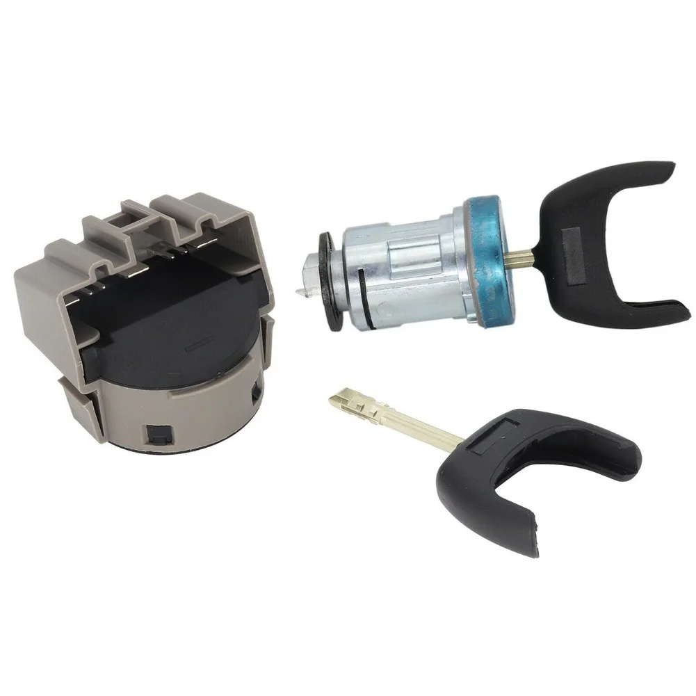Starter Key Assembly As Shown Ignition Switch Includes Cylinder Easy Installation Plastic And Metal For Ford Transit MK7