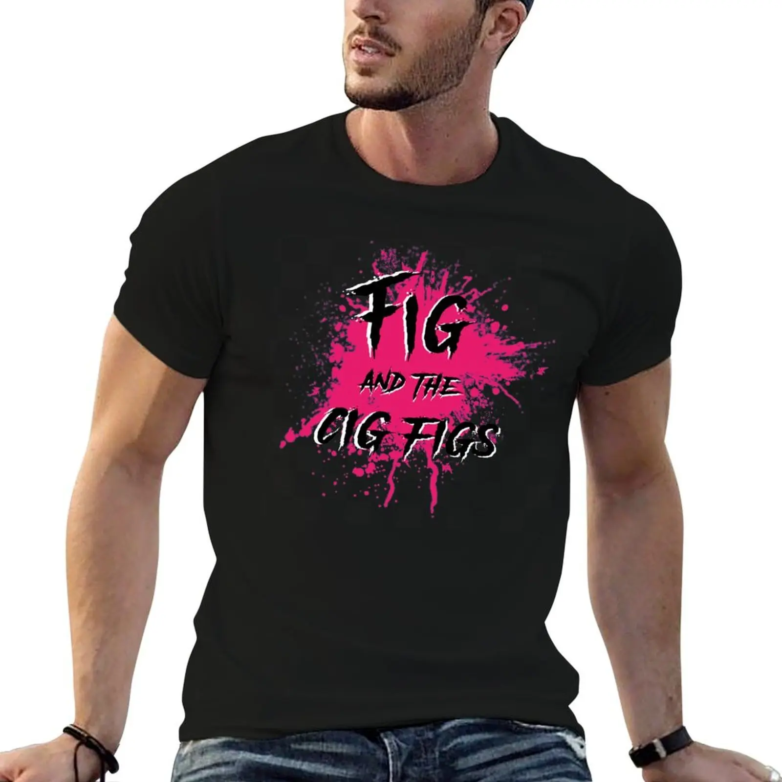 

Fig and the Cig Figs T-Shirt plus size tops man t shirt new edition customs mens fashion