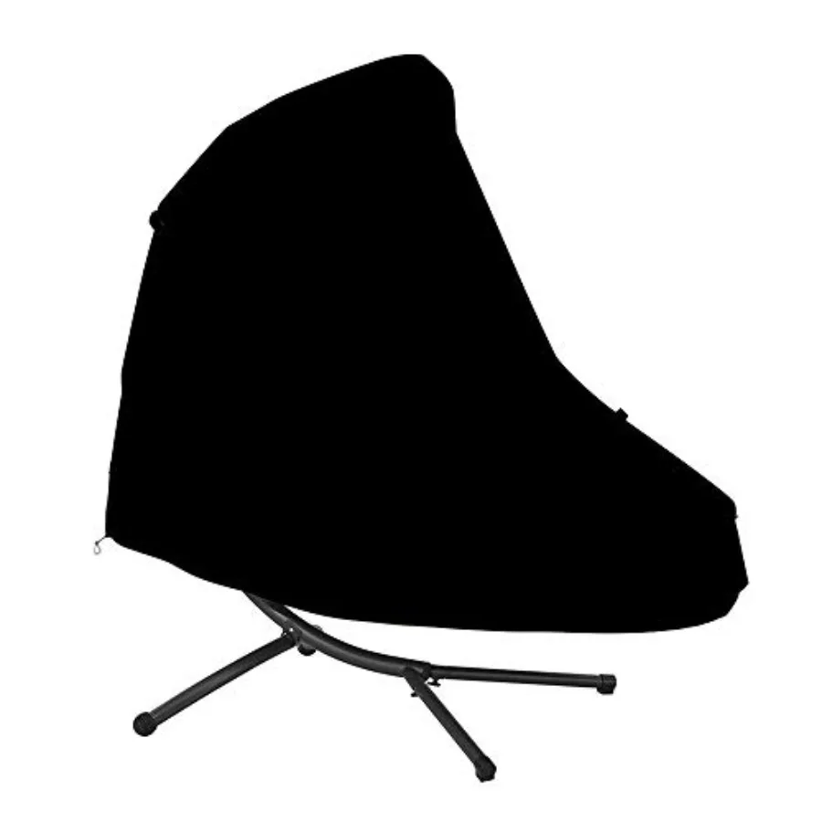 

Чехол для 73-дюймового подвесного шезлонга для патио с молнией, водонепроницаемый, для уличного изогнутого стального гамака-шезлонга-качелей