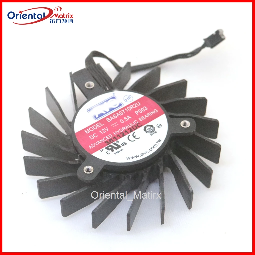 

НОВЫЙ Вентилятор охлаждения BASA0710R2U DC12V 0.5A 35x35x35мм 4-проводной 4-контактный для Quadro Q4000 2GB