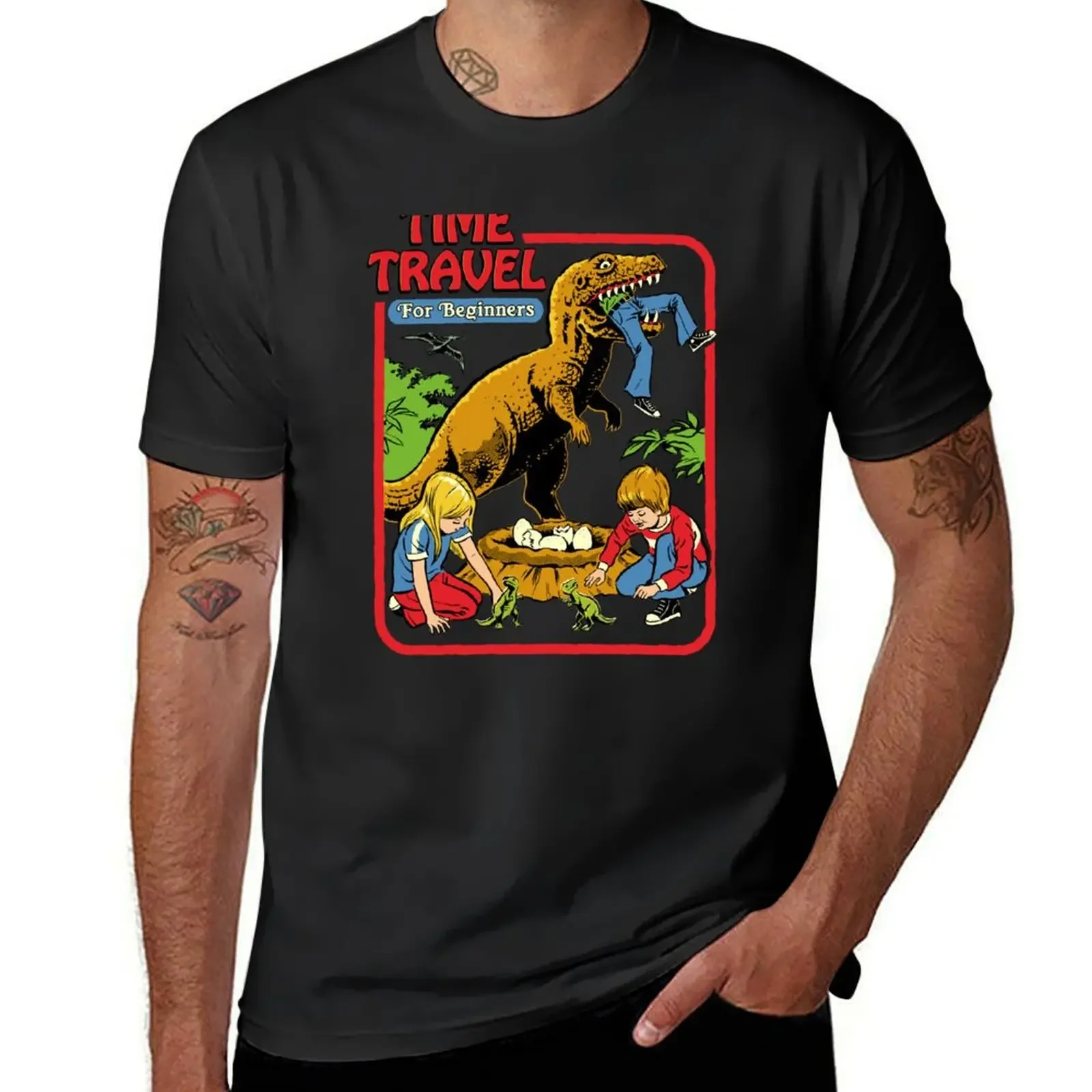 

Time Travel For Beginners T-Shirt oversized quick drying shirts graphic tees essential t shirt vintage t shirt men
