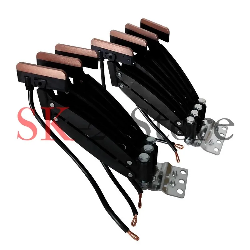 Seamless sliding contact line collector crane receiving electrical heightening carbon brush blade cutter head JD-60A excavator
