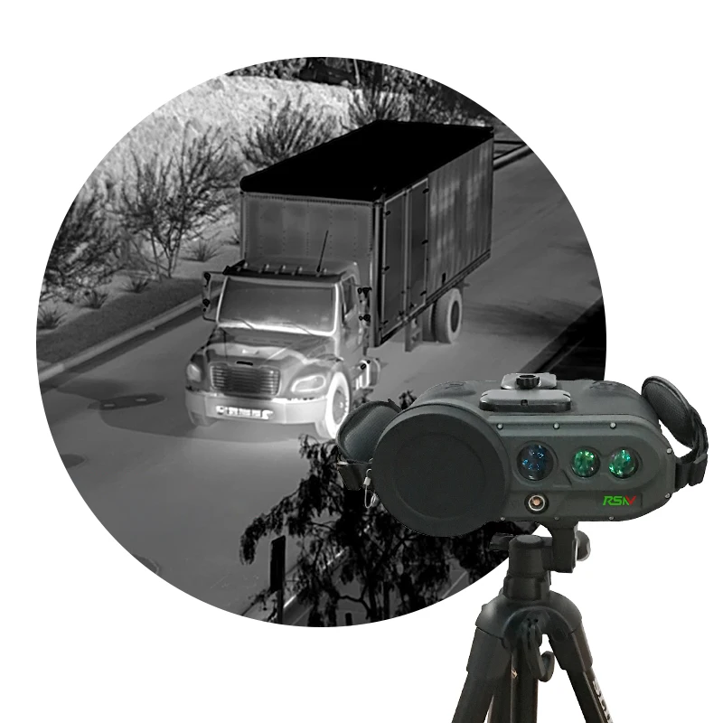 منظار متقدم متكامل متعدد الوظائف مع بوصلة إلكترونية لتحديد المواقع للتصوير الحراري بالليزر #1