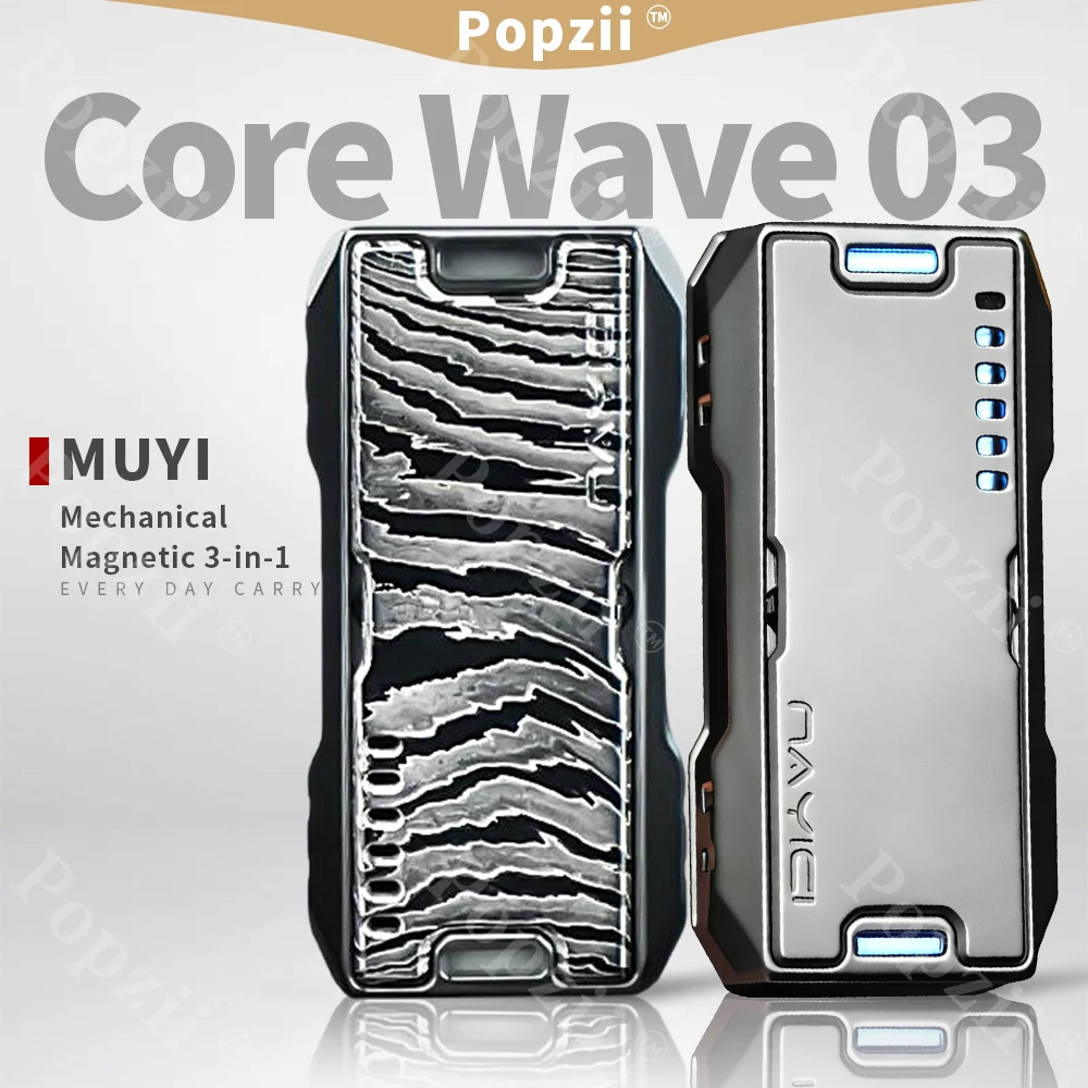 

MUYI новый Core Wave 03, механический магнитный слайдер 3 в 1, игрушки-непоседы, офисные гаджеты для снятия стресса, игрушки для беспокойства