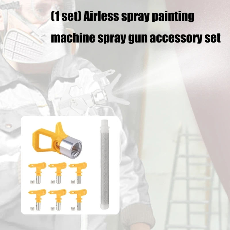 

Airless Sprayer Guns Maintenance Includes Nozzle Filter Compatible for Multiple Sprayer Models Durability Mesh
