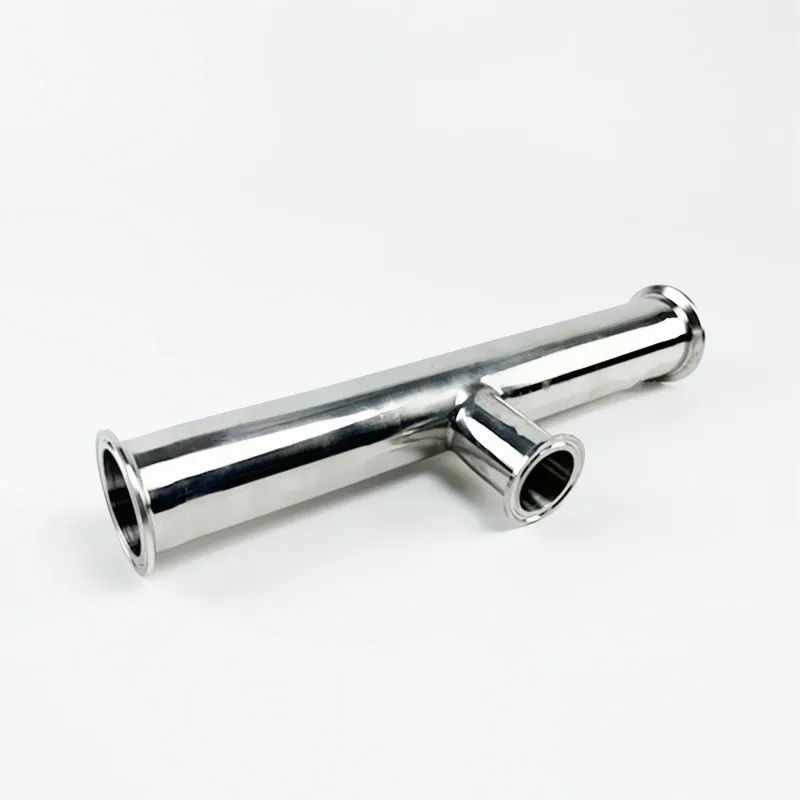 NEW 2'' * 2“ * 1.5”,Sanitary Tri Clamp 3 Way Tee Connector Pipe Fitting For Homebrew, 