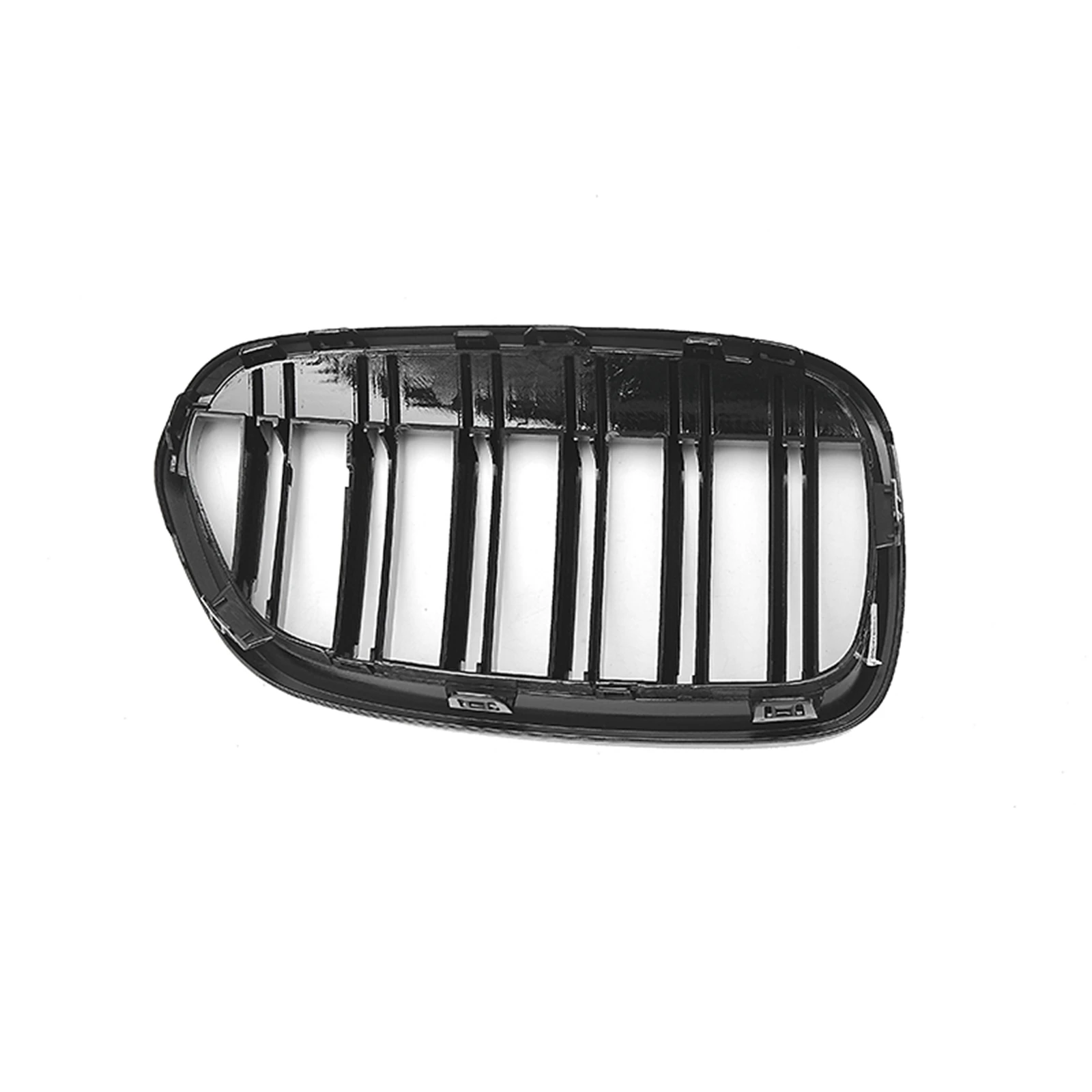 2pcs Front Kidney Grille For BMW 1 Series F52 2018-2021 118i 120i Black Car Upper Bumper Intake Hood Mesh Grid Racing Grills Kit