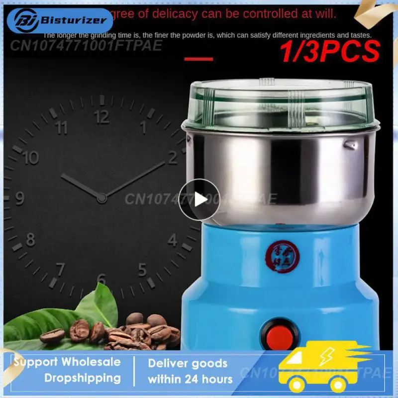 

1/3PCS Electric Coffee Grinder Kitchen Cereal Nuts Beans Spices Grains Machine Mini Electric Food Chopper Processor Mixer