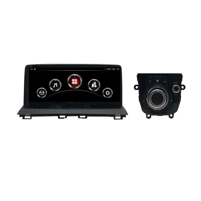 12,3 inch/10,25 inch autoradio voor Mazda 3 2014-2019, dual-systeem multimediasysteem, Android 15 Octa Core 8GB+256GB GPS 4G WIFI - afbeelding 2