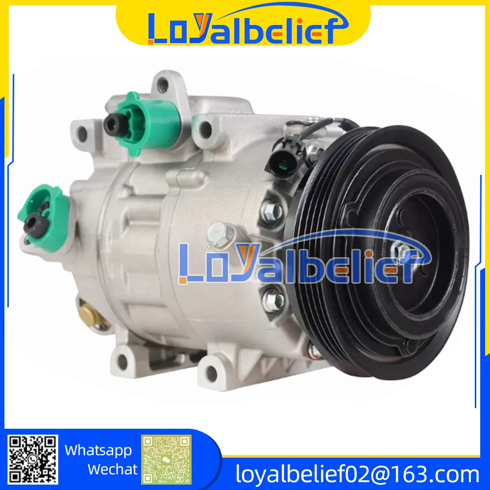 Air Conditioning AC Compressor For Hyundai Elantra L4 2.0L 2007-2012 CO10947C 977012H100 9770117510 977012H102 977012H140