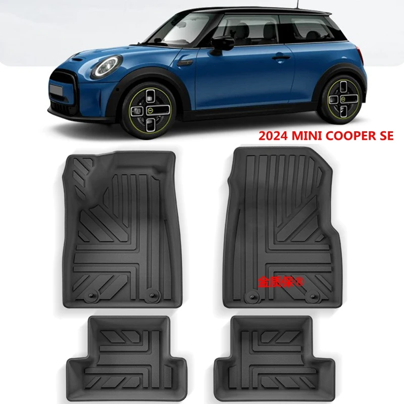 

Используйте для автомобильного ковра MINI COOPER SE 2025 года. Коврик для багажника AllWeather. Полный комплект отделки, подходит для водонепроницаемого напольного коврика MINI COOPER SE.