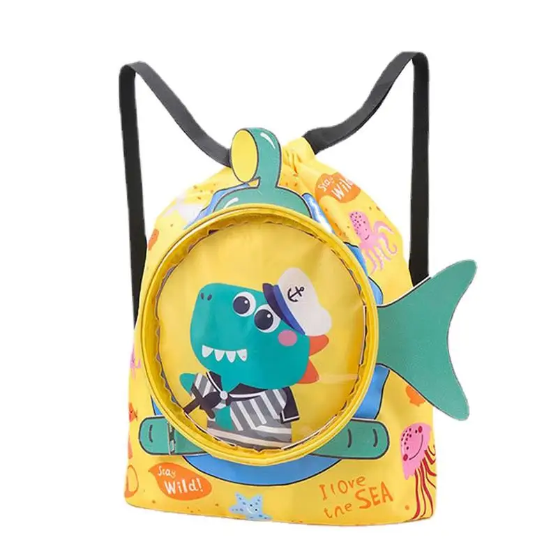 Cartoon Cute Kawaii Outdoor Camping Traveling Backpack Kids Swimming Pool Beach Party Waterproof Storage Bag Swimming Equipment