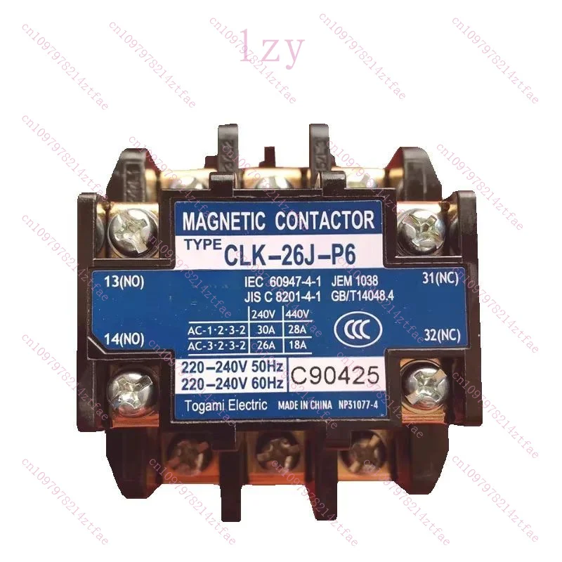 For Daikin Air Conditioning Togami Magnetic Contactor Prat Number 131408J Model CLk-26J-P6 AC220V-240V