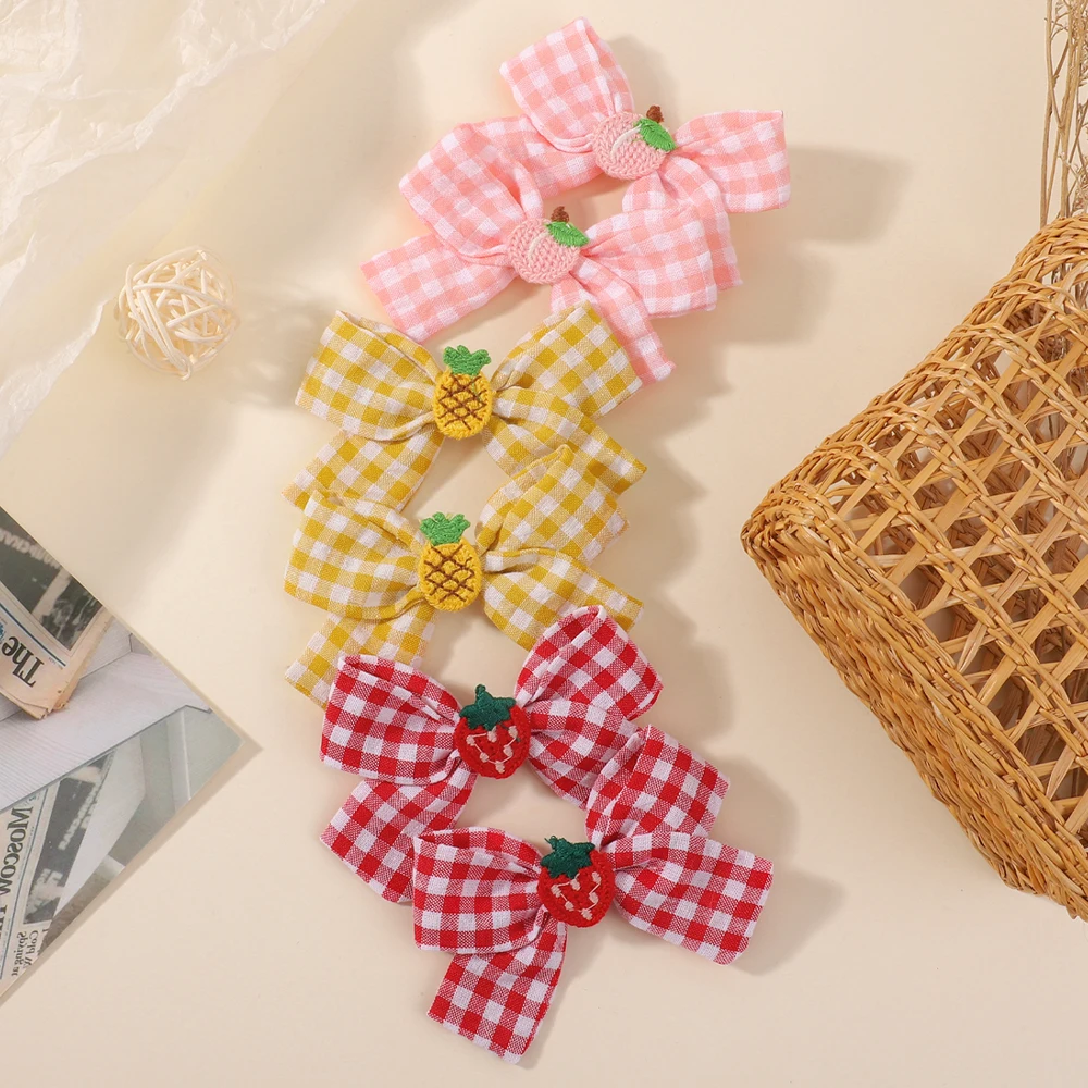 Regenbogen-Haarschleifen 3/4-teilig: Frische Blumen- und Schmetterlings-Haarspangen, Wald-Stickerei, Mädchen-Haarklammern, Süße Pony-Clips, Haar-Accessoires – Detail 29