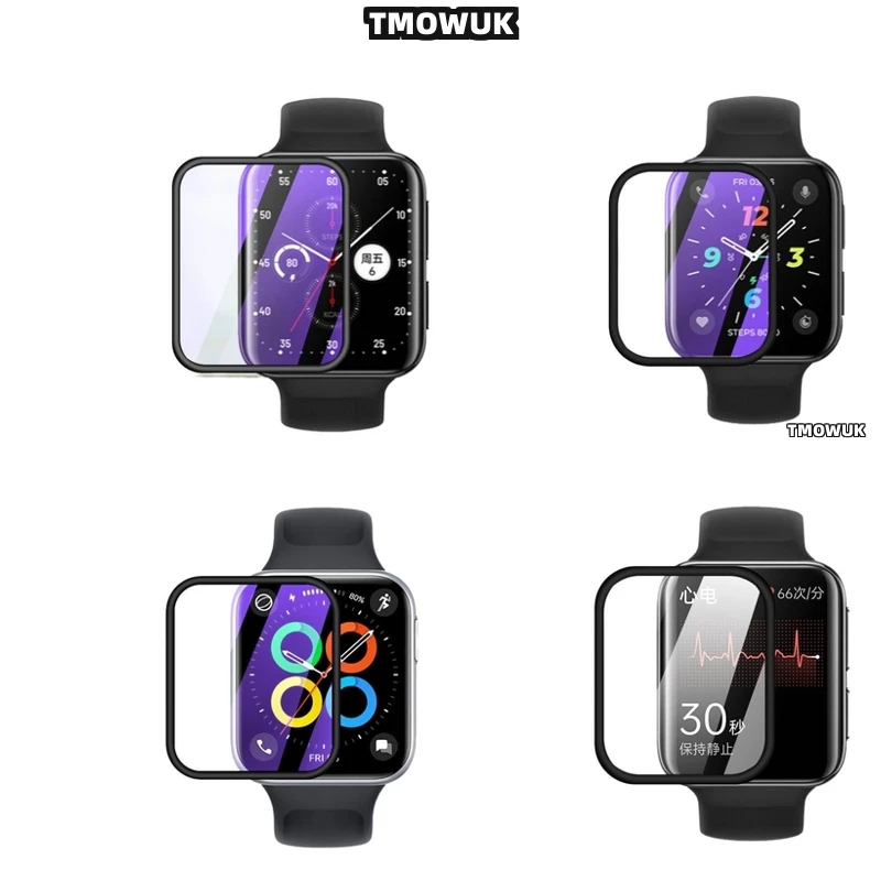 

For OPPO Watch 2 3 4 Pro SE Free Band 2 42mm 46mm Advanced PMMA Film, Full Frame Coverage.