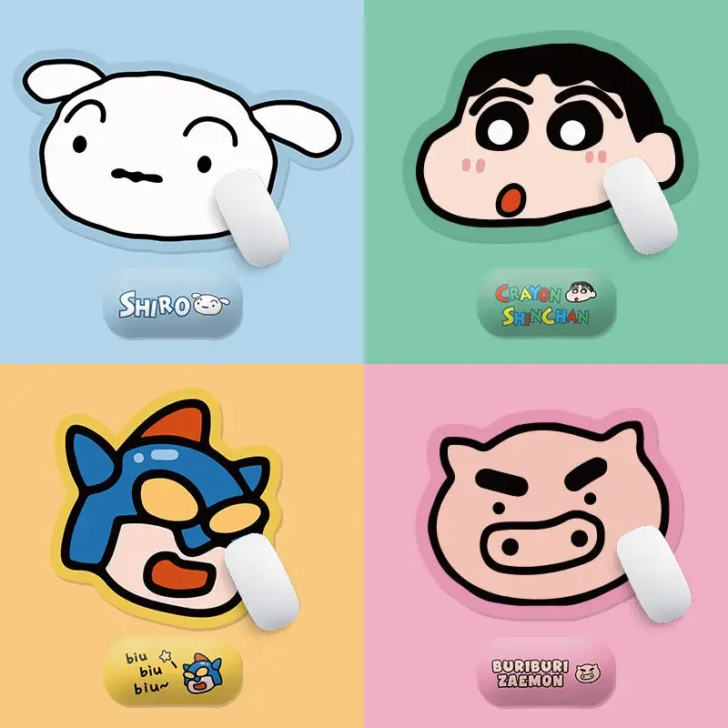 C-Crayon Funny S-Shin-chan Mousepad DIY Cartoon Anime Gaming Mouse Pad Keyboard Mouse Mats Smooth Company Writing Desk Mats Cute