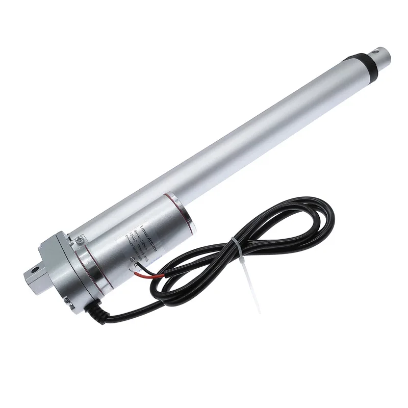 Electric Linear Actuator 12V/24V DC Motor 400mm Stroke Linear Motion Controller 100/300/500/700/1000/1200/1500N