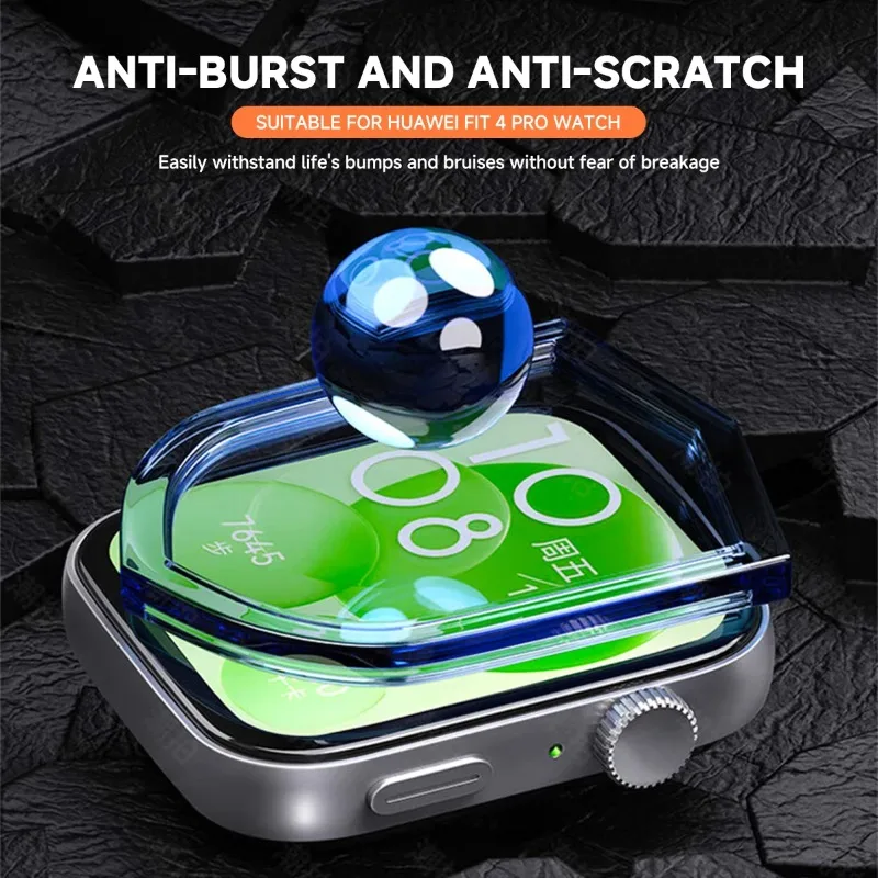 1-5 шт. Защитная пленка из закаленного стекла для Huawei Watch Fit 4 Pro, защитная пленка для экрана Huawei Watch Fit4 Pro, аксессуары
