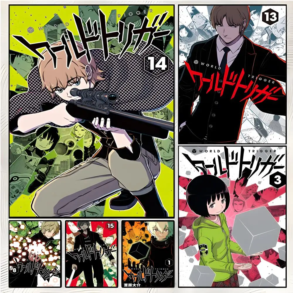 Manga SciFi World Trigger Poster Superior Home Space  Indoor Decorative Art & Home Decor