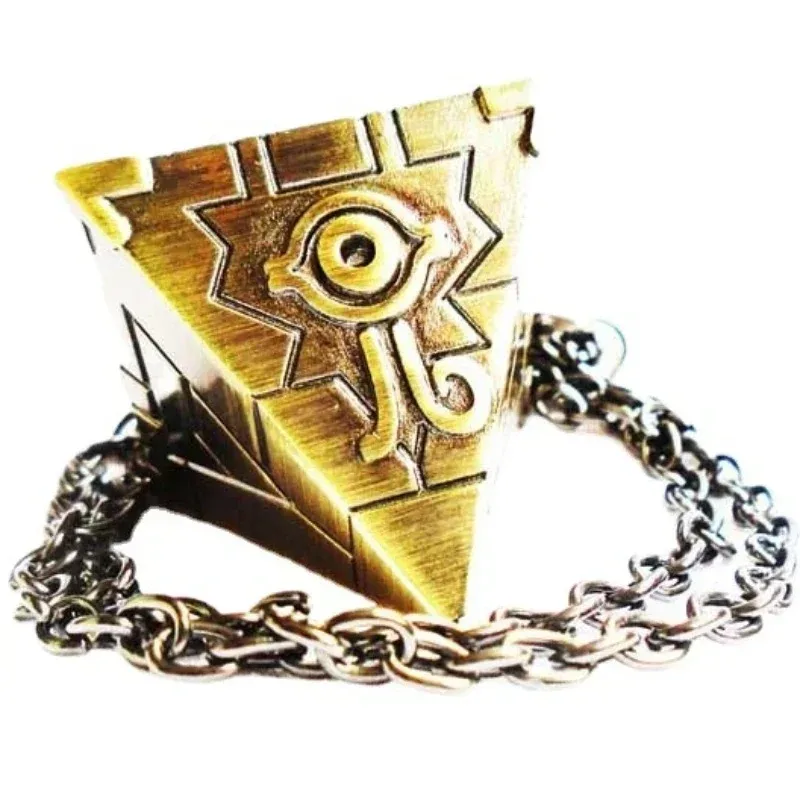 Yugi Mutou Popular Game Anime Necklace Millennium Building Block Metal Keychain Spot Various Styles Good Pendant Fashion Jewelry
