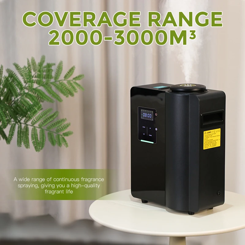 

NAMSTE 3000м³ Настенный ароматизатор для помещений, освежитель воздуха для отелей, Bluetooth, 500мл, диффузор для эфирных масел, электрический, для систем ОВКВ