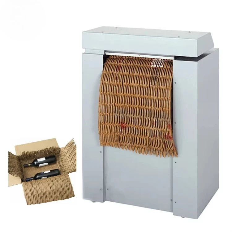 Corrugated waste carton shredder cutting machine
