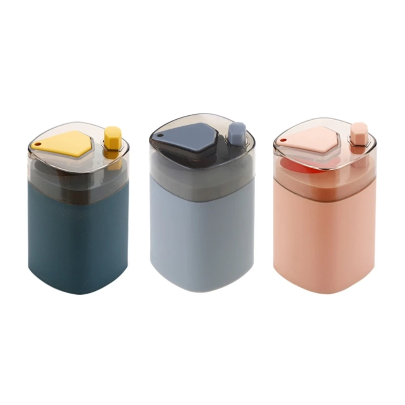 Automatic Toothpick Box Portable Transparent Pop-up Household Table Toothpick Container Storage Box Toothpick Dispenser