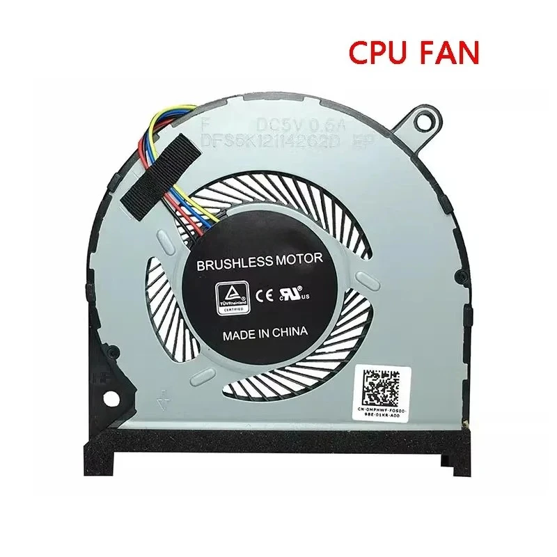PJSE Original Laptop Cooler CPU GPU Cooling Fan For DELL Inspiron 7000 P83F insprion 7591 7590
