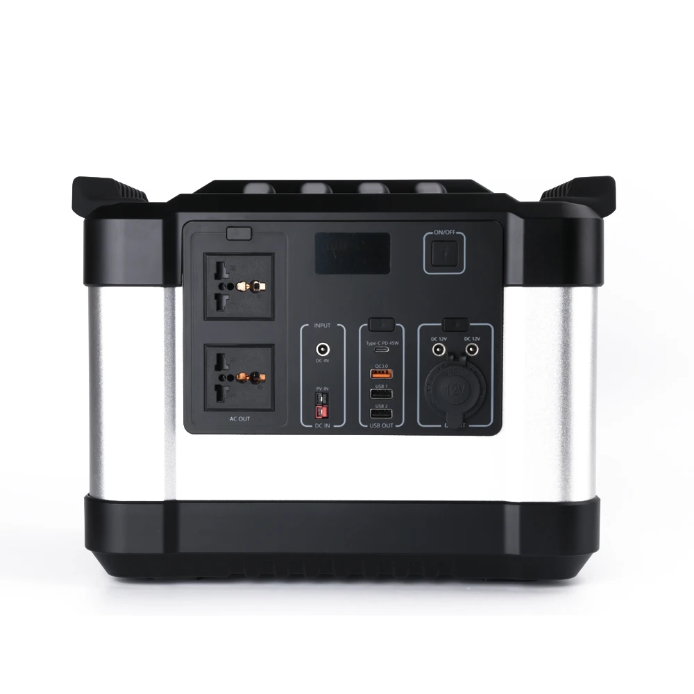 Solar generator vglory trolly advanced 1000w speed portable power station for laptop/laptop