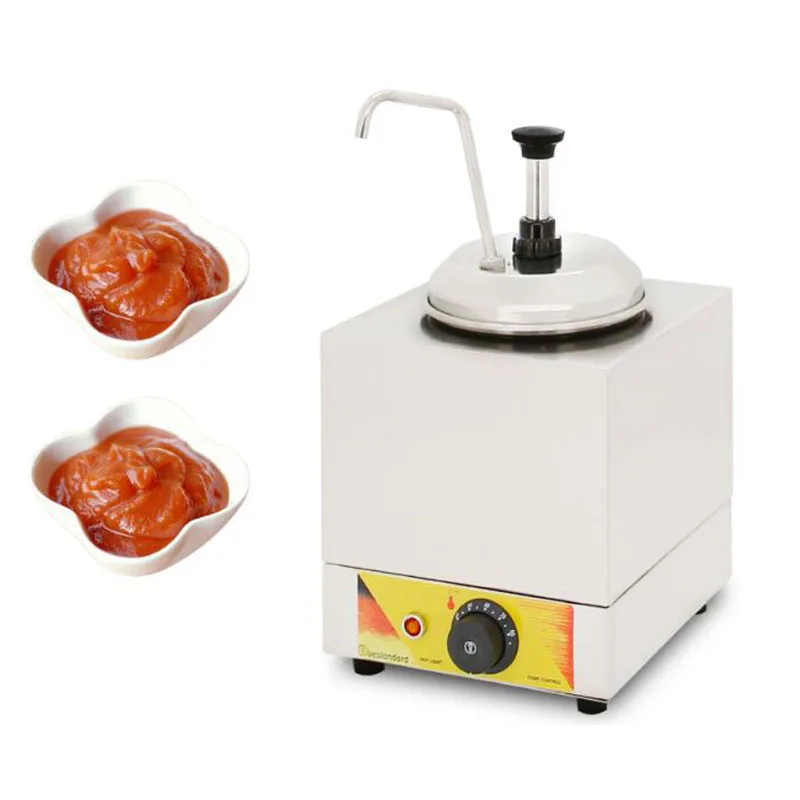 Electric Sauce Cooking Making Machine Stainless Steel Chocolate Heater Machine Electric Commercial Jam Sauce Dispenser Machine