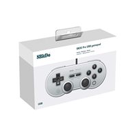 8bitdo SN30 Pro USB Gamepad Wired Game Controller for Windows/Switch (Gray Version)