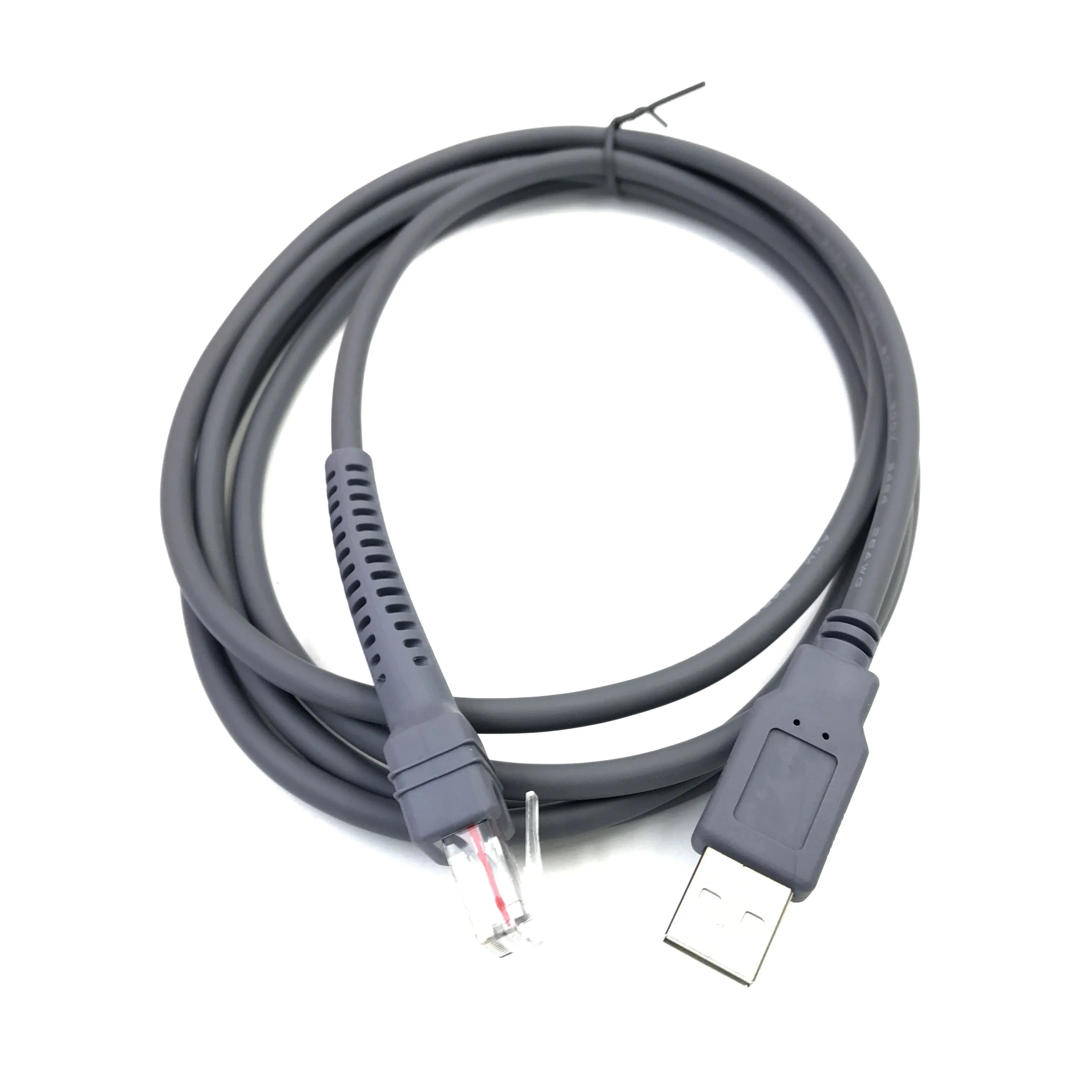 Kabel danych skanera USB do RJ48 RJ50 dla LS2208 LS1203 LS2208/AP LS4008I LS7808 DS3400 dla Zebra Xunbao Motorola Honeywell 2m 3m