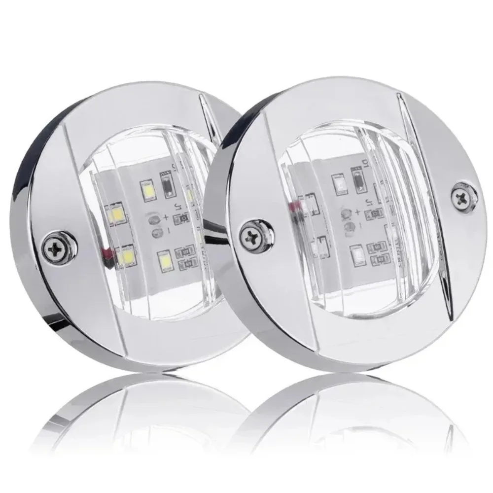 1-4pcs for White Blue Marine Boat Deck Courtesy Lights Waterproof Stern Transom Lamp LED Popular New Sell Good