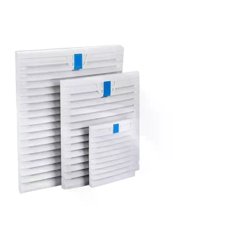 Debris Proof Air Ventilation Filter Panel ABS White No Fan for Power Distribution Cabinet Ventilation