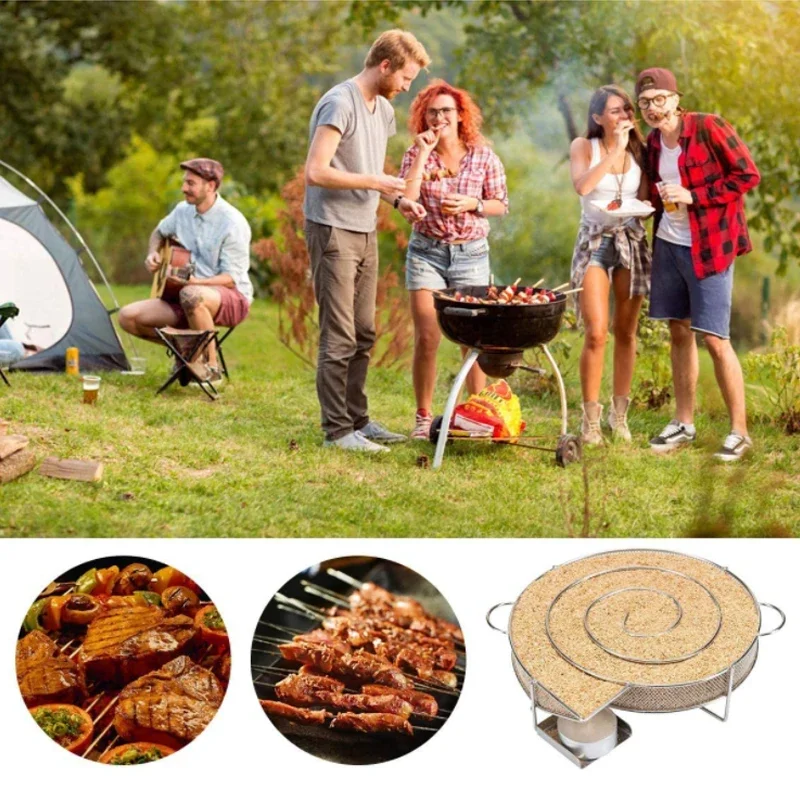 Hot Cold Smoke Generator for BBQ Grill or Smoker Wood Dust Hot and Cold Smoking Salmon Meat Burn Cooking Stainless Bbq Tools