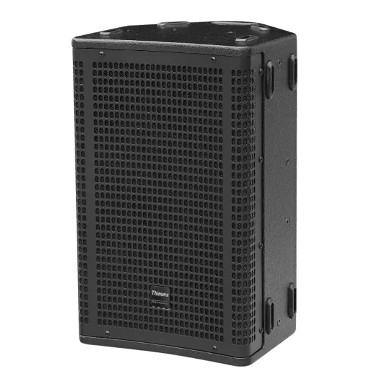 

Thinuna T-10-DL Professional Audio Stage Karaoke Wall Speaker Sound System 8 Ohms 350 Watt Active Single 10" Full Range Speaker