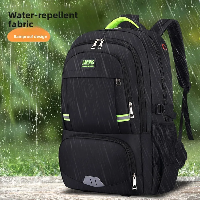 

Большая вместительная водонепроницаемая походная сумка для мужчин и женщин, прочная наплечная сумка, любимая молодежью, лето 2025