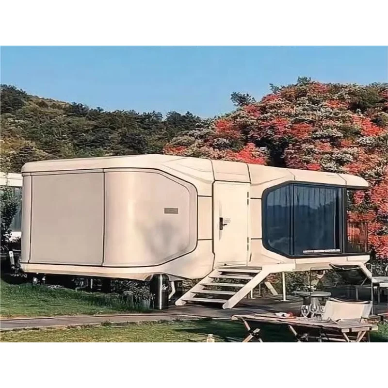 Anpassbare vorgefertigte Container-Raumkapsel für Apple Pod, mobiles Büro, Hotel, Küche, Unterbringung