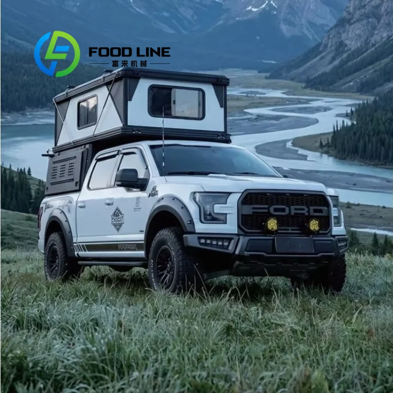 Pop Up Truck Bed Camper Anti‑Mildew Inner Liner Quick Disassembly For Wilderness Off‑Road Adventure, Expedition Truck Camper view 6