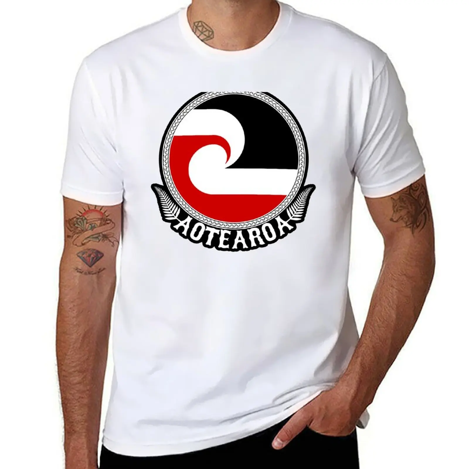 

Aotearoa Te Reo Maori, Maori T-Shirt t shirt for man 100 percent cotton man t shirt heavy cotton T-Shirt