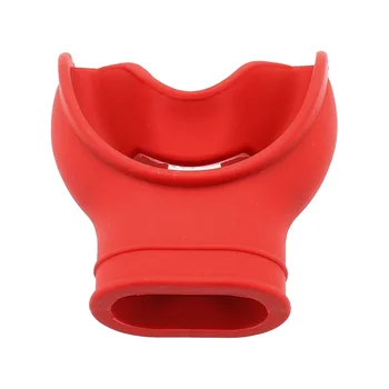 Lingua colorata Rimorchio Morso Scuba Diving Secondo stadio Bocchini in silicone Snorkel Regolatore Bocchini Scuba Diving Accessori