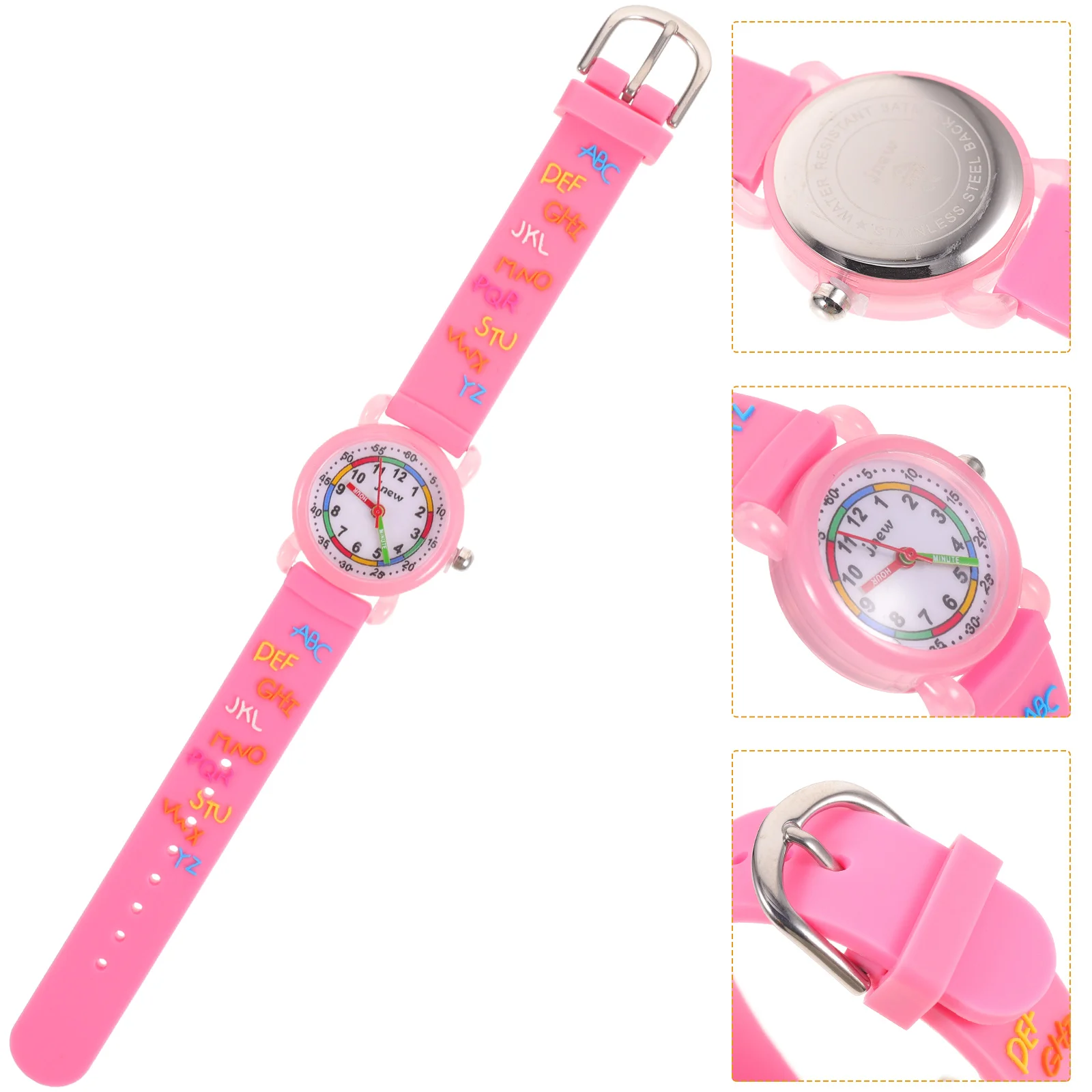 

3D Cartoon Decorative Wrist For Alloy Material Lightweight Cute Adorable Design Easy Read Time Educational Toddler