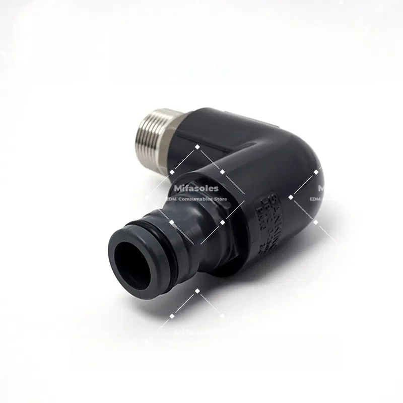EDM Parts Filter Elbow Fitting 387027347 L-type Pipe Fitting For Charmilles Wire Cut Low Speed Machine