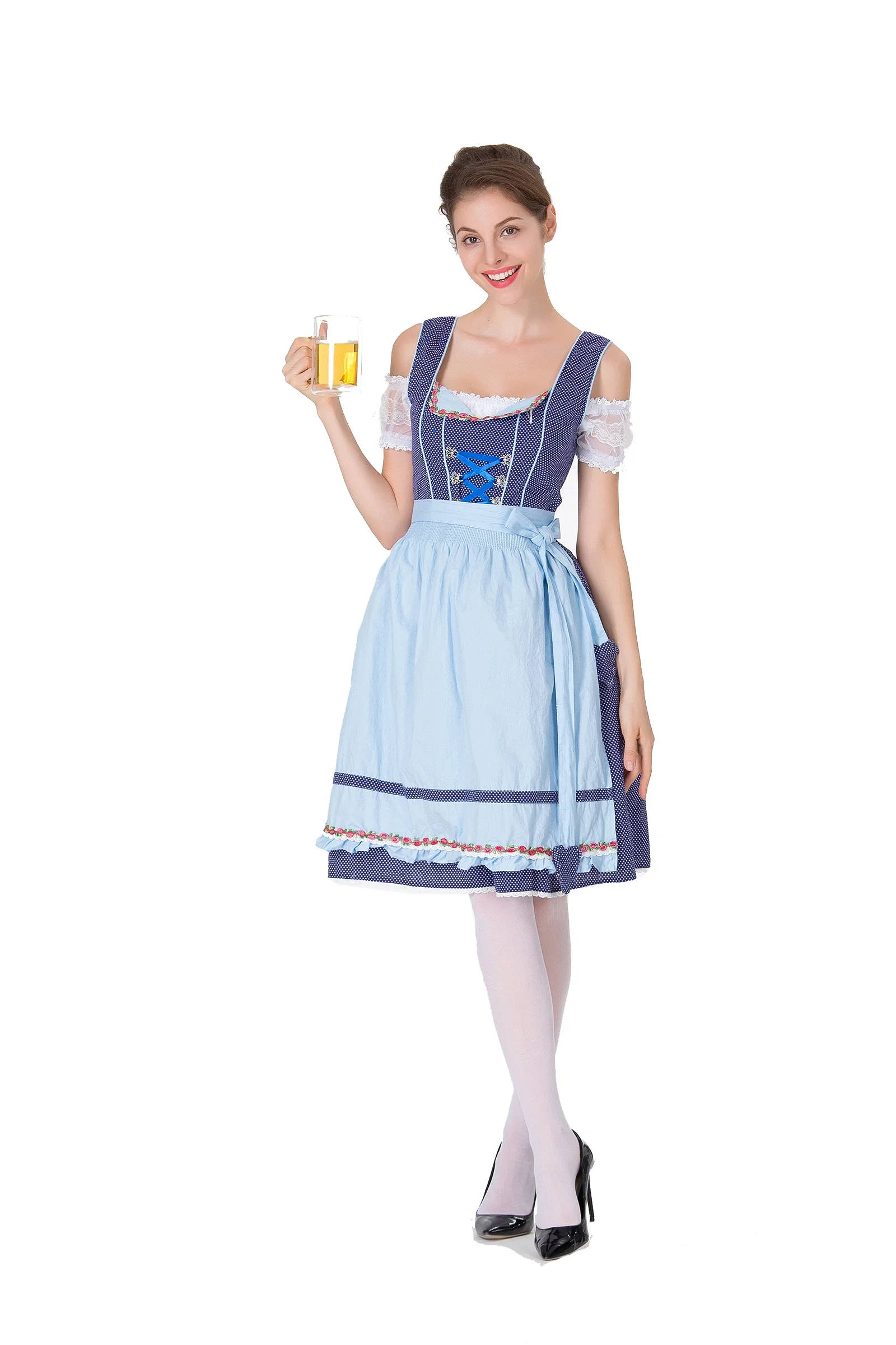 

Adult Sexy Beer Costume Dress German Beer Oktoberfest Halloween Party Cosplay Uniform Oktoberfest Beer Costume