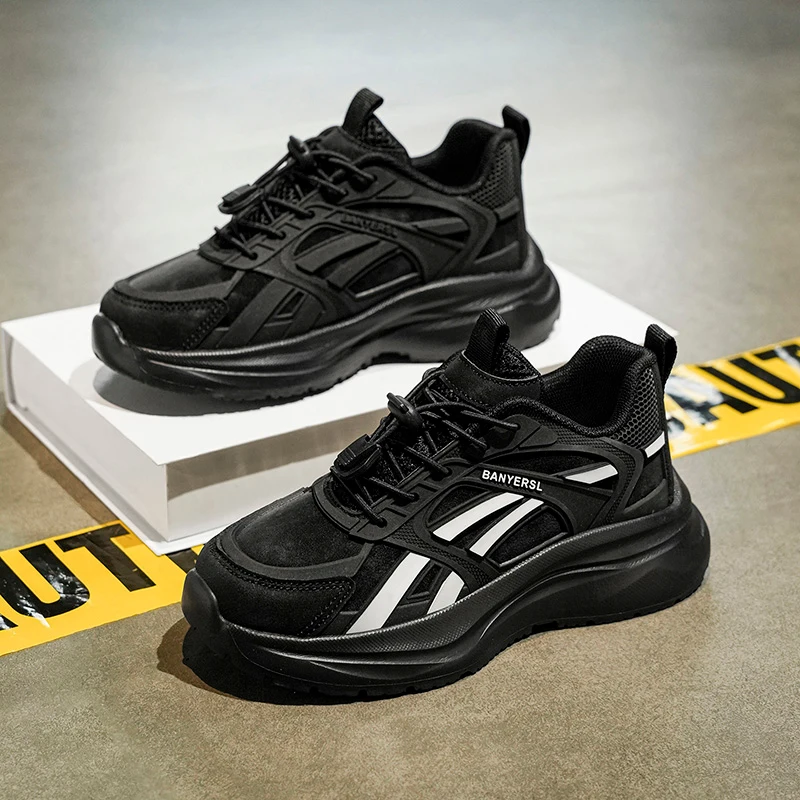 Summer Children's Fashion Sports Boys' Running Leisure Breathable Outdoor Shoes Lightweight Non Slip Walking Sneakers